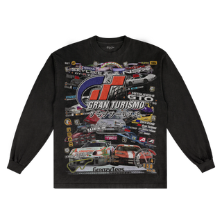 Gran Turismo Long Sleeved Tee - Greazy Tees