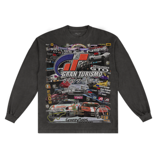 Gran Turismo Long Sleeved Tee - Greazy Tees