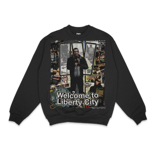 GTA IV Crewneck Sweatshirt - Greazy Tees