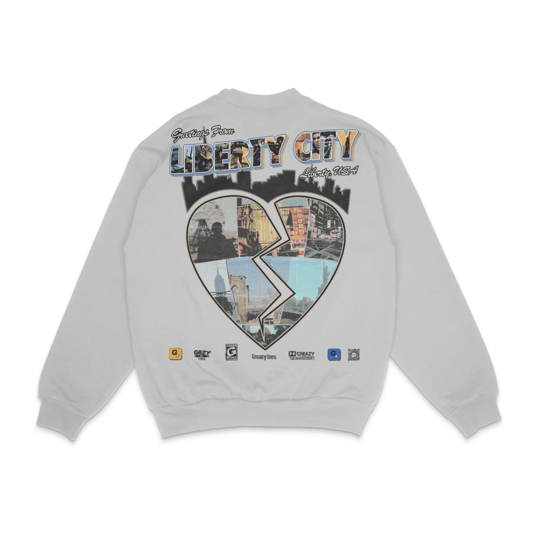 GTA IV Crewneck Sweatshirt - Greazy Tees