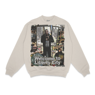 GTA IV Crewneck Sweatshirt - Greazy Tees