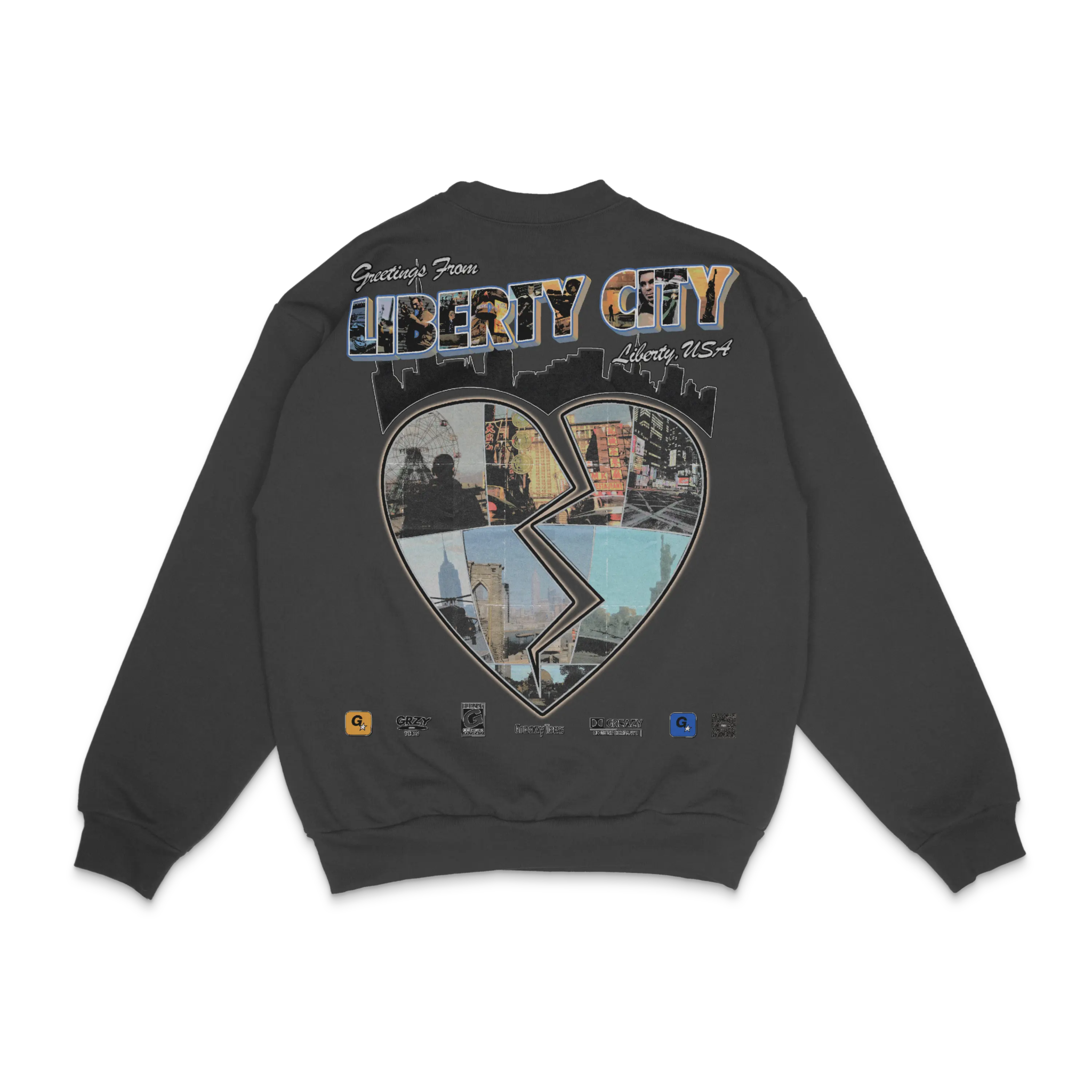 GTA IV Crewneck Sweatshirt - Greazy Tees