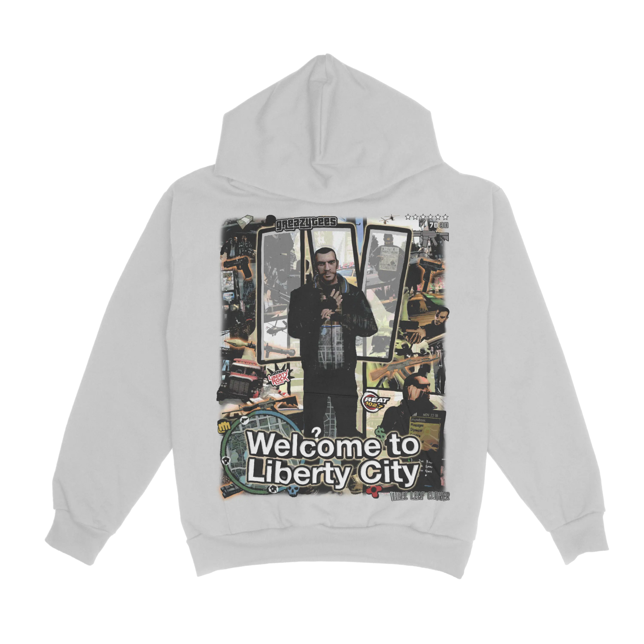 GTA IV Hoody - Greazy Tees