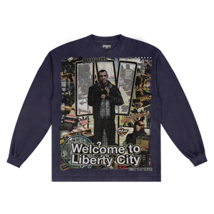 GTA IV Long Sleeved Tee - Greazy Tees