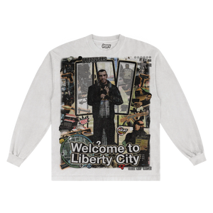 GTA IV Long Sleeved Tee - Greazy Tees