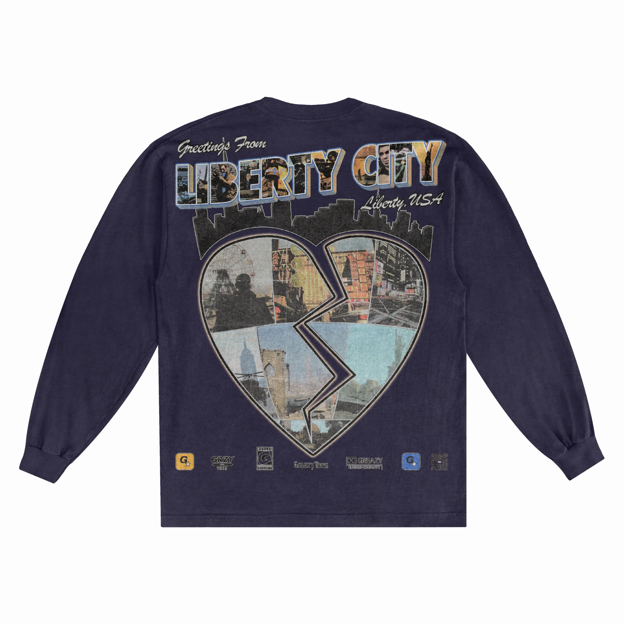 GTA IV Long Sleeved Tee - Greazy Tees