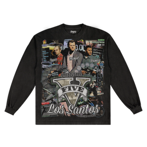 GTA IV Long Sleeved Tee - Greazy Tees