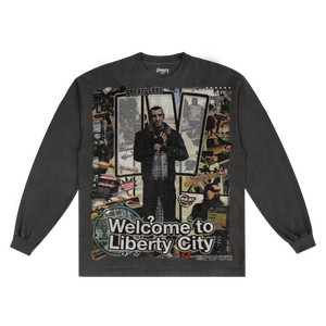 GTA IV Long Sleeved Tee - Greazy Tees