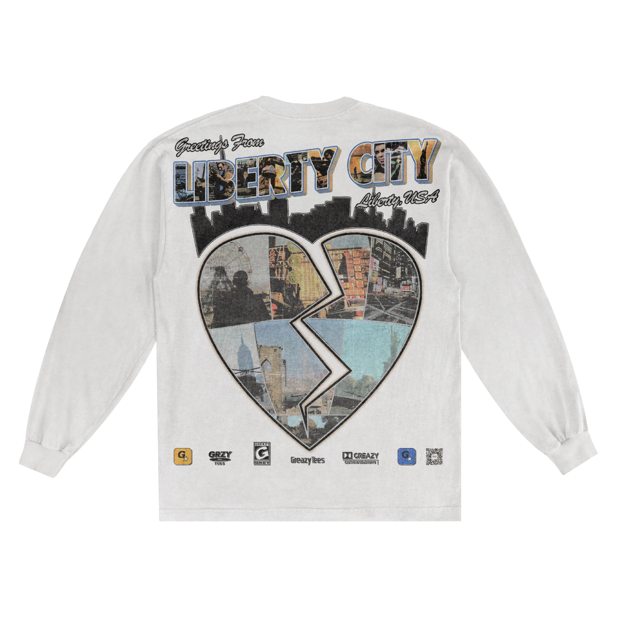 GTA IV Long Sleeved Tee - Greazy Tees