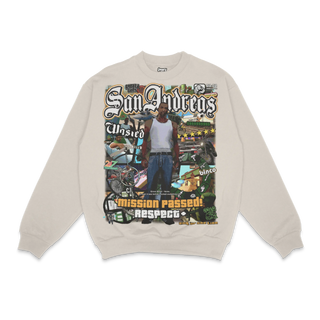 GTA San Andreas Crewneck Sweatshirt - Greazy Tees