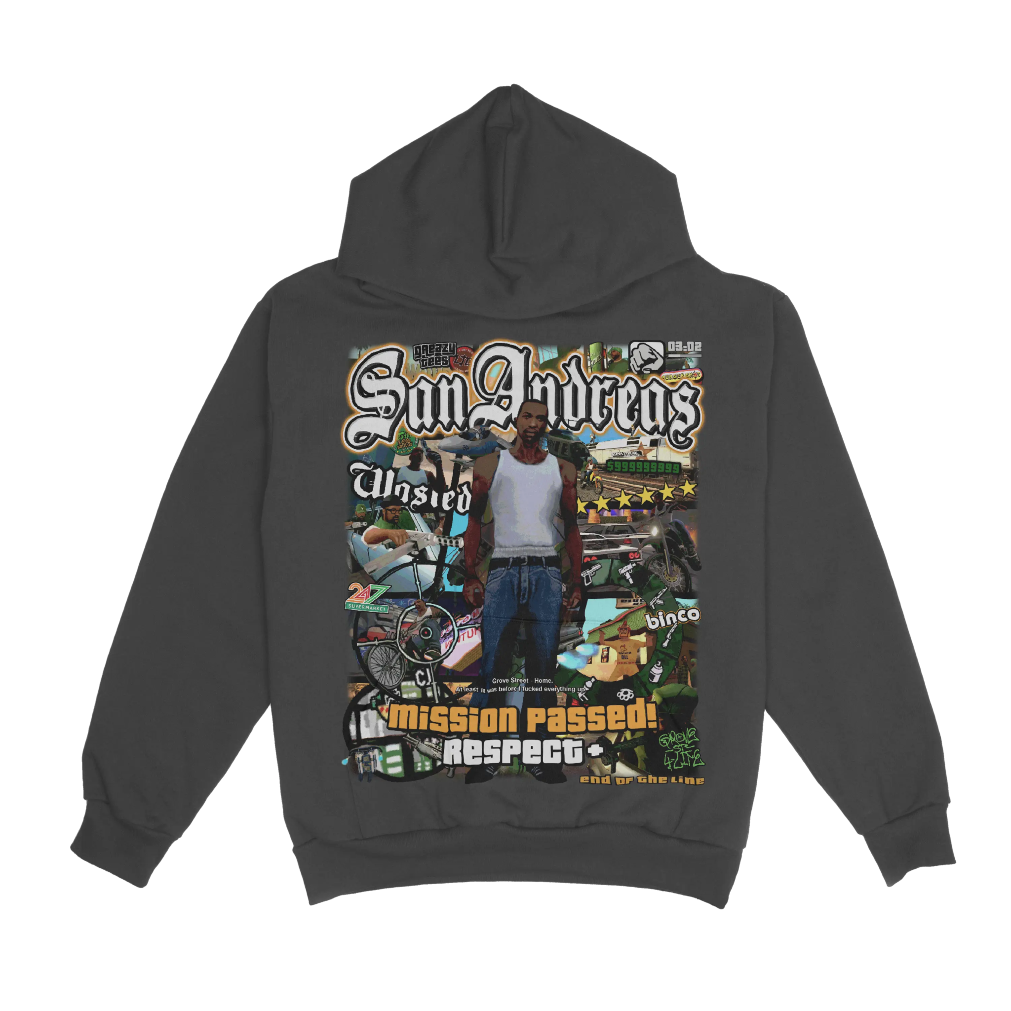 GTA San Andreas Hoody - Greazy Tees