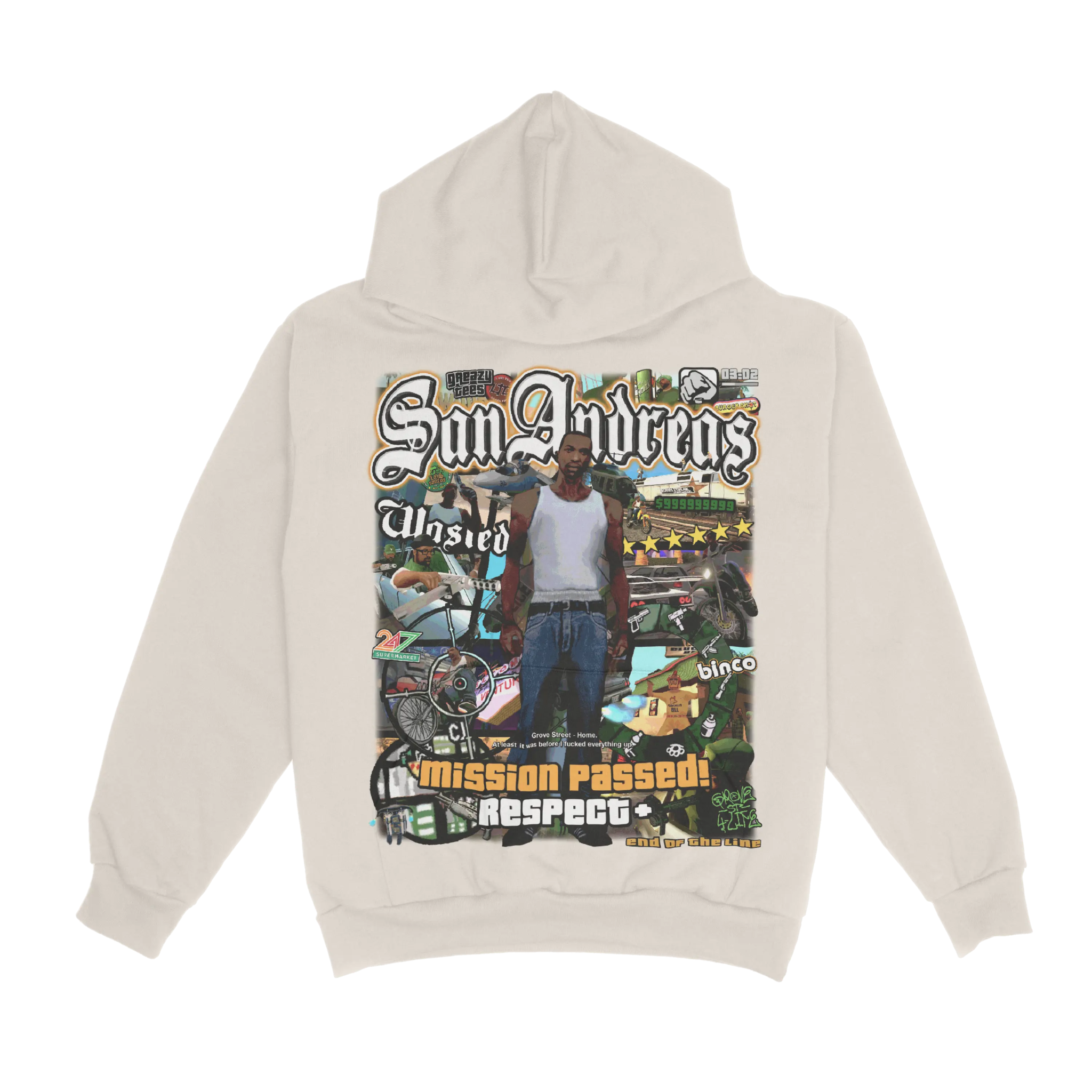 GTA San Andreas Hoody - Greazy Tees