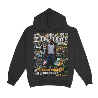 GTA San Andreas Hoody - Greazy Tees