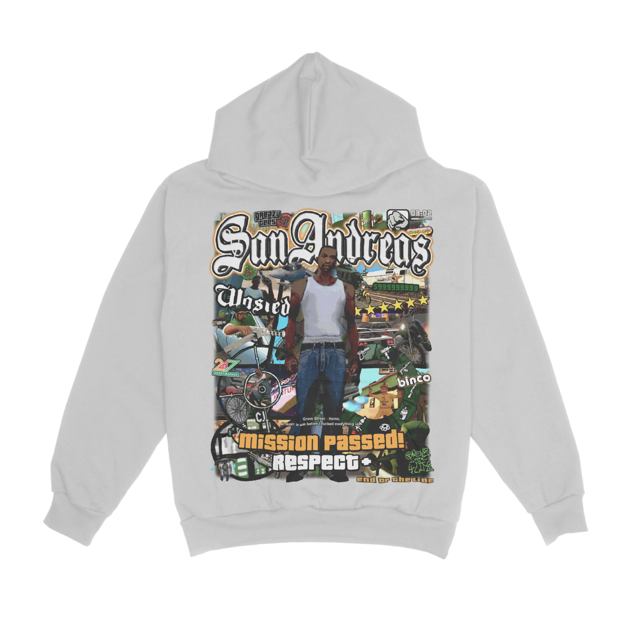 GTA San Andreas Hoody - Greazy Tees