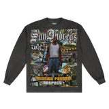 GTA San Andreas Long Sleeved Tee - Greazy Tees