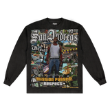 GTA San Andreas Long Sleeved Tee - Greazy Tees