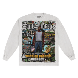 GTA San Andreas Long Sleeved Tee - Greazy Tees