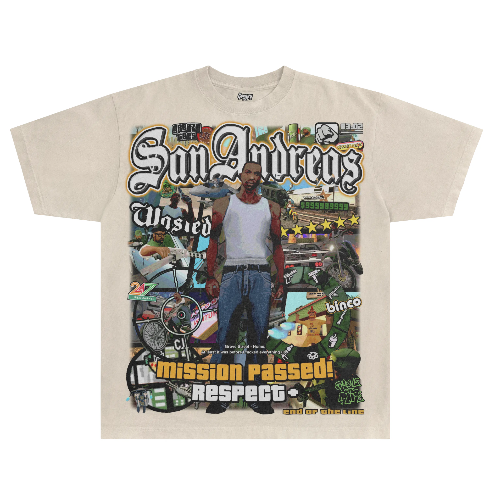 GTA San Andreas Tee - Greazy Tees