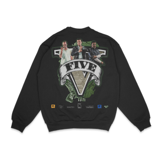 GTA V Crewneck Sweatshirt - Greazy Tees