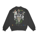 GTA V Crewneck Sweatshirt - Greazy Tees