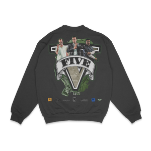 GTA V Crewneck Sweatshirt - Greazy Tees