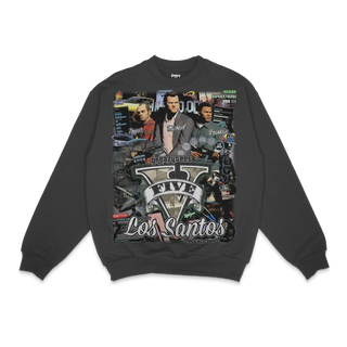 GTA V Crewneck Sweatshirt - Greazy Tees