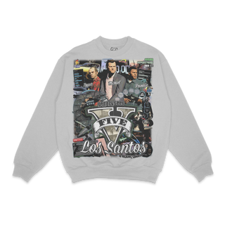 GTA V Crewneck Sweatshirt - Greazy Tees