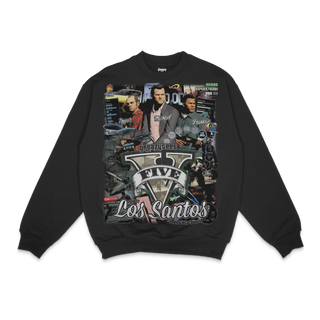 GTA V Crewneck Sweatshirt - Greazy Tees