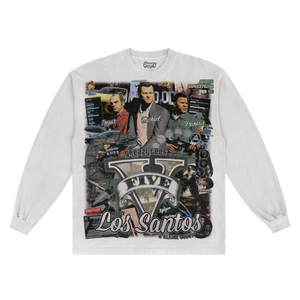 GTA V Long Sleeved Tee - Greazy Tees