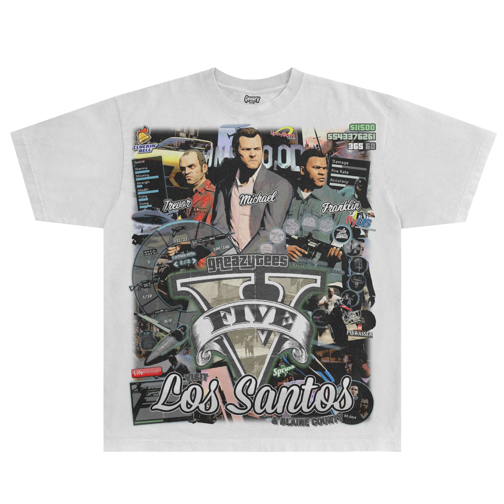 GTA V Tee - Greazy Tees