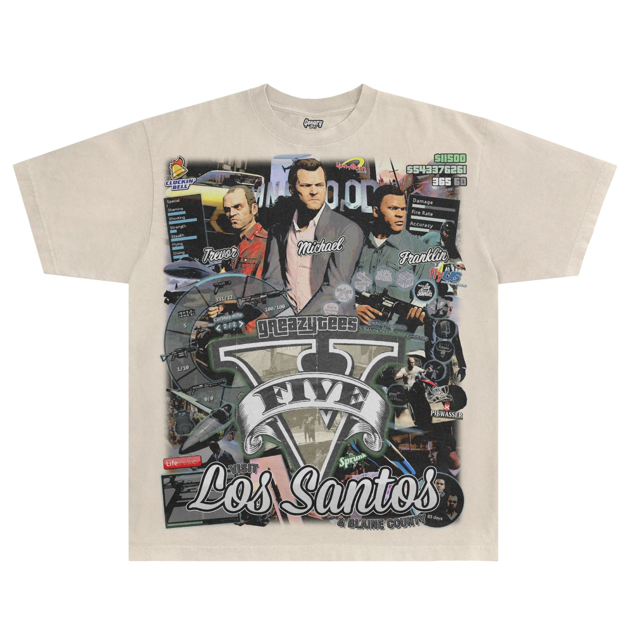 GTA V Tee - Greazy Tees