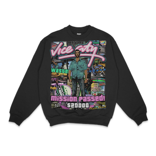 GTA Vice City Crewneck Sweatshirt - Greazy Tees