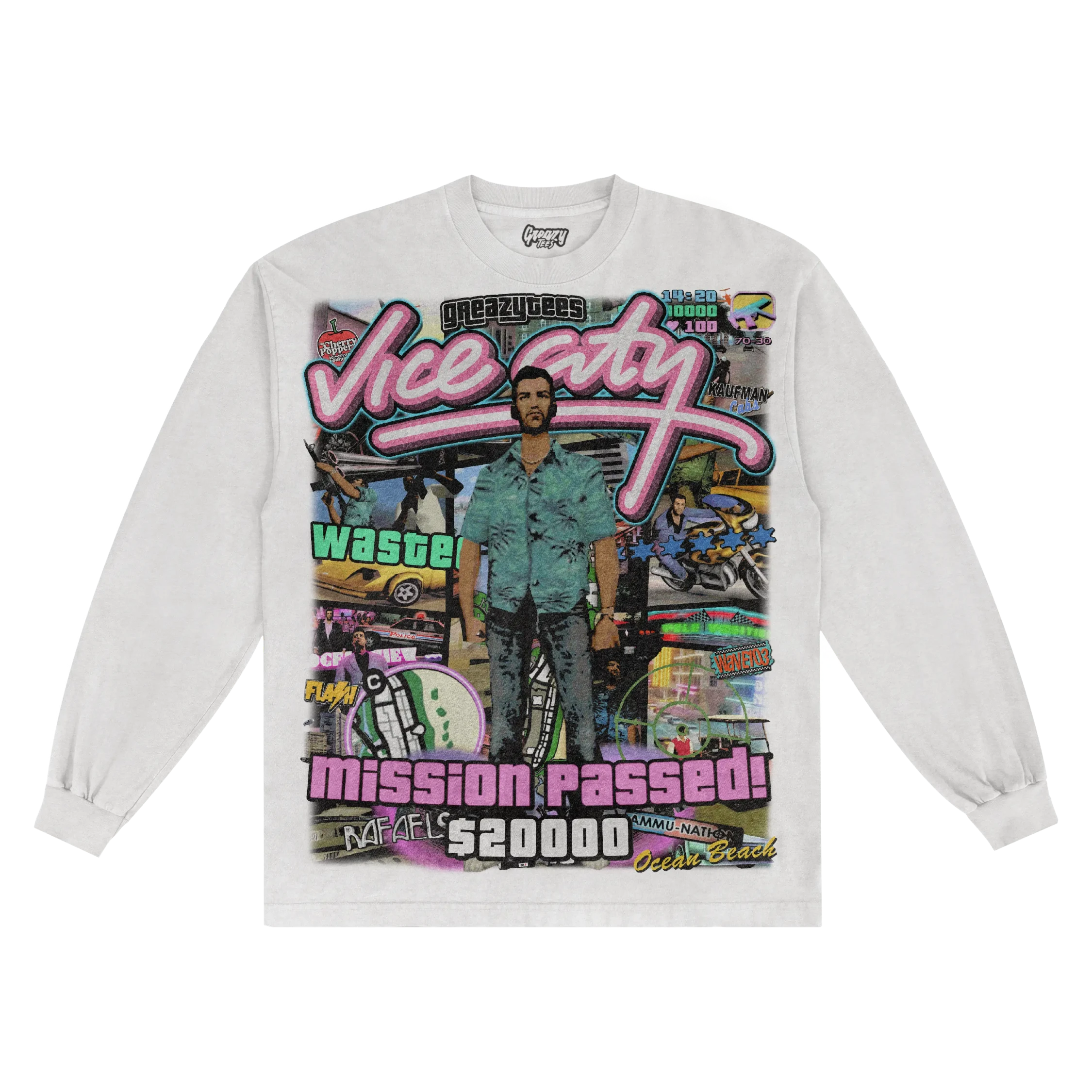 GTA Vice City Long Sleeved Tee
