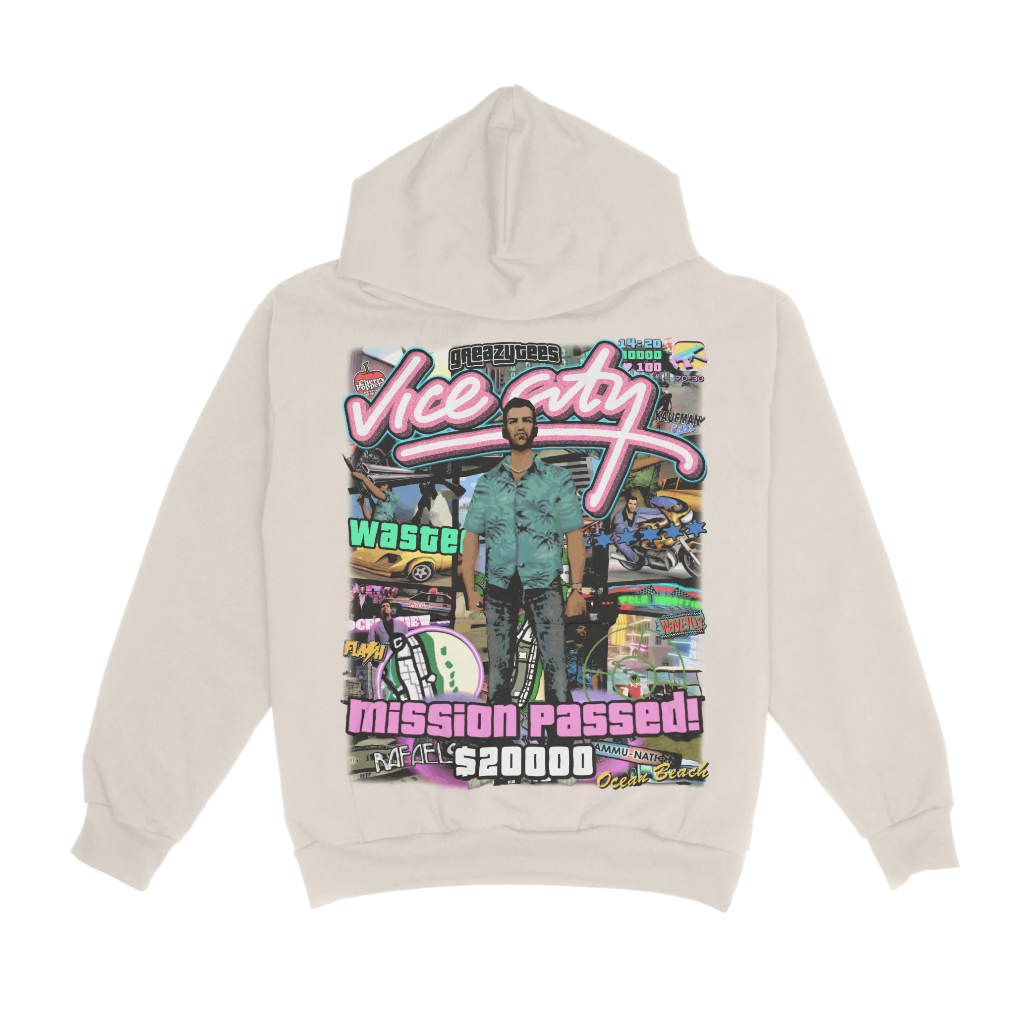 GTA Vice City Hoody - Greazy Tees