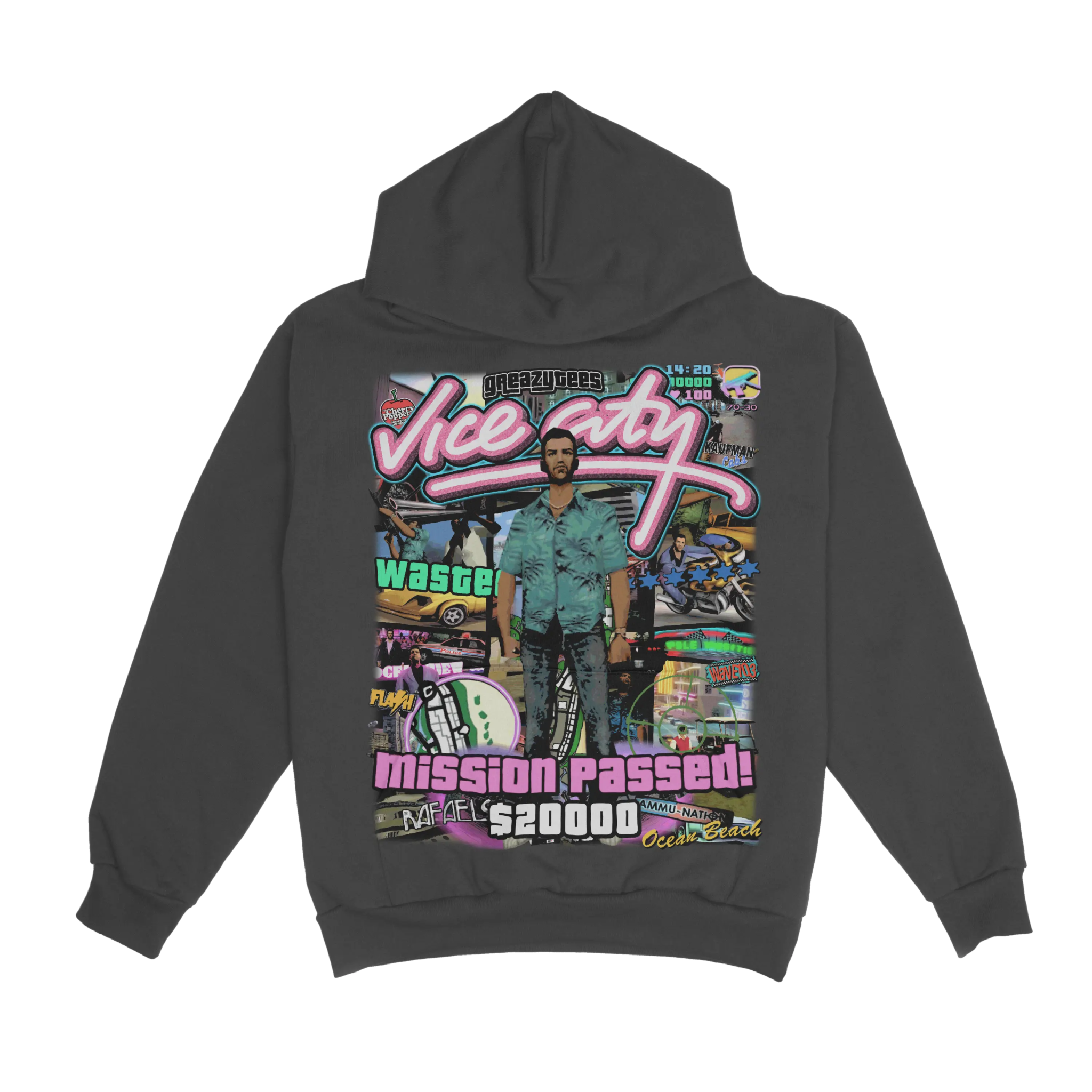 GTA Vice City Hoody - Greazy Tees