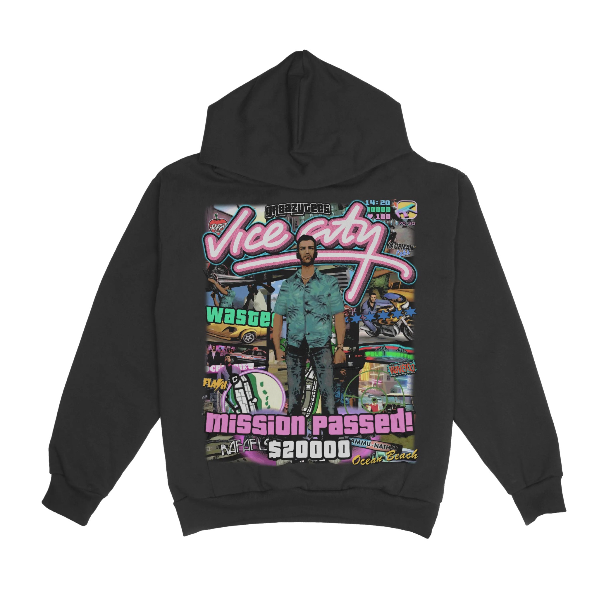 GTA Vice City Hoody - Greazy Tees