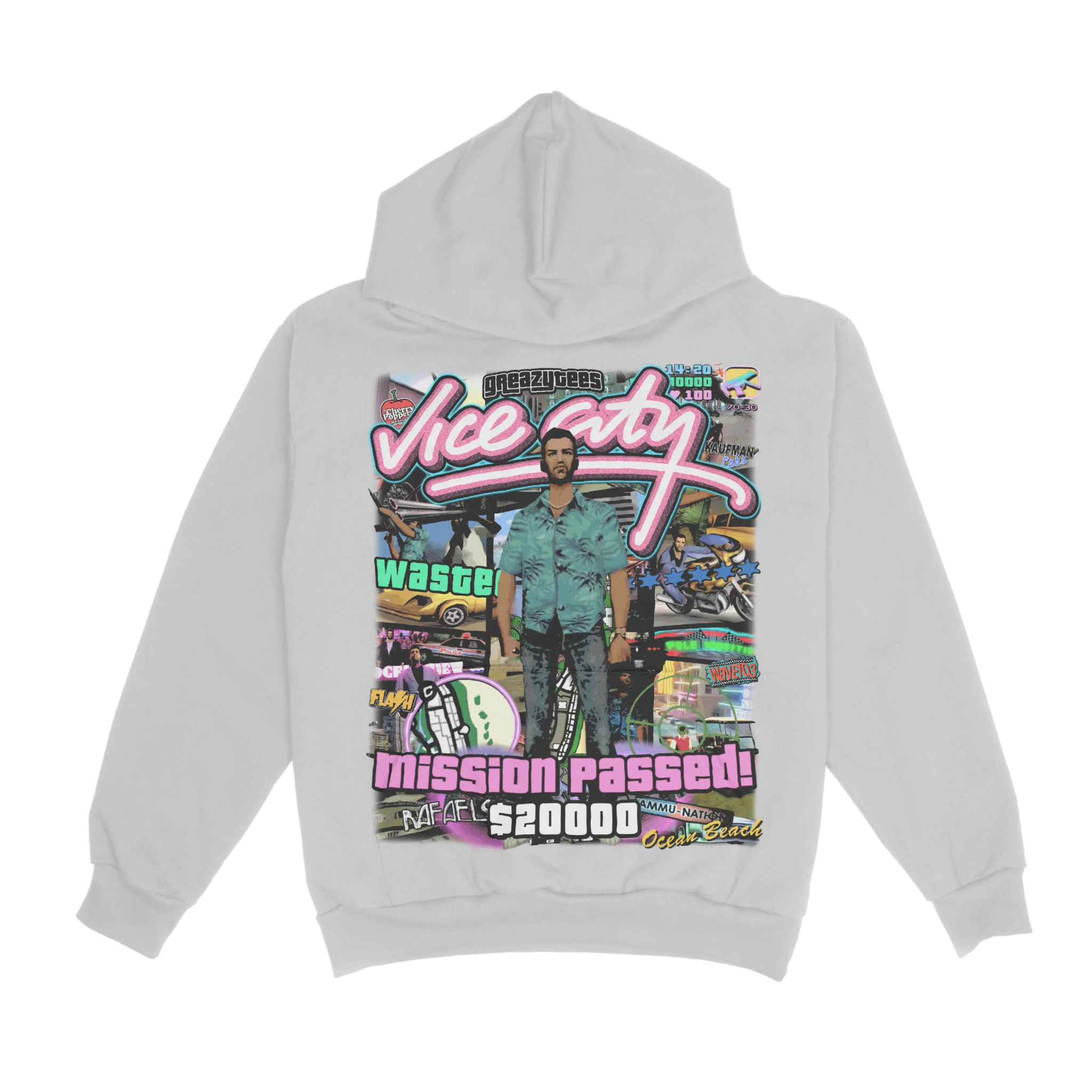 GTA Vice City Hoody - Greazy Tees