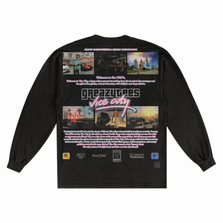 GTA Vice City Long Sleeved Tee - Greazy Tees