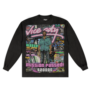 GTA Vice City Long Sleeved Tee - Greazy Tees