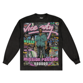 GTA Vice City Long Sleeved Tee - Greazy Tees