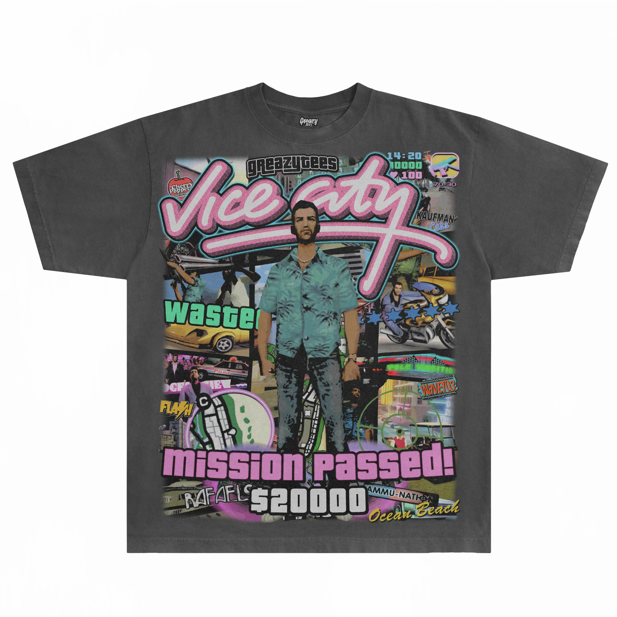 GTA Vice City Tee - Greazy Tees