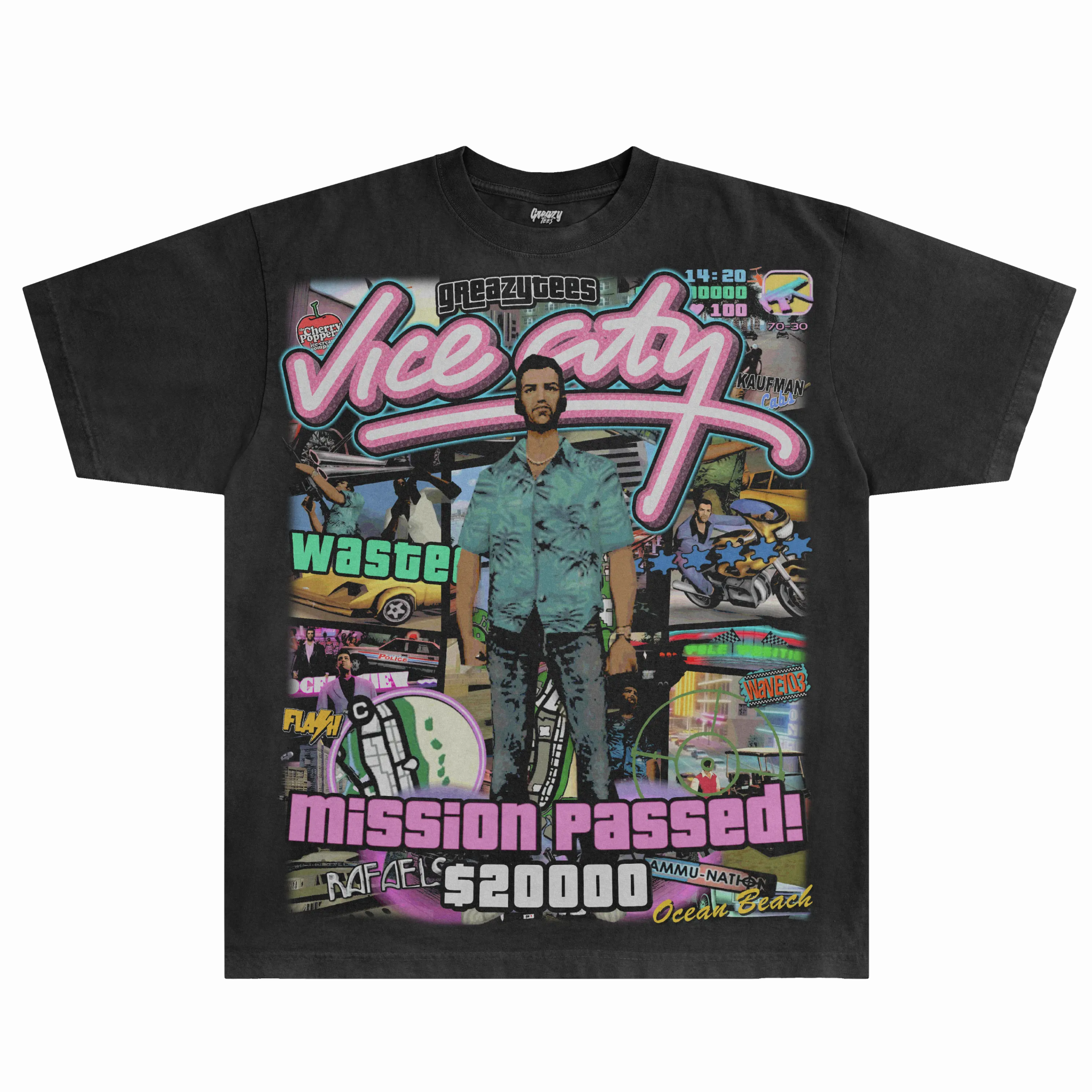 GTA Vice City Tee - Greazy Tees