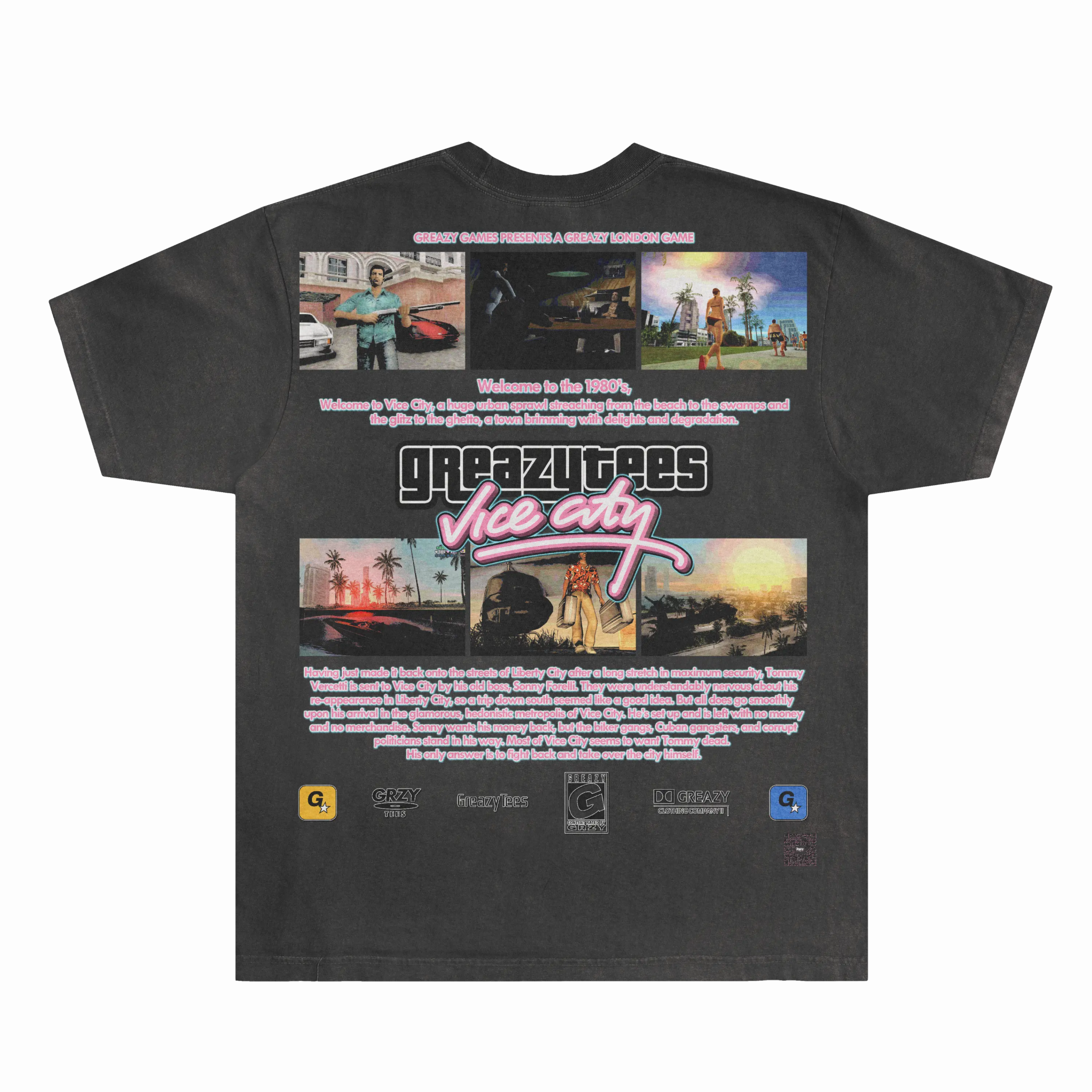 GTA Vice City Tee - Greazy Tees