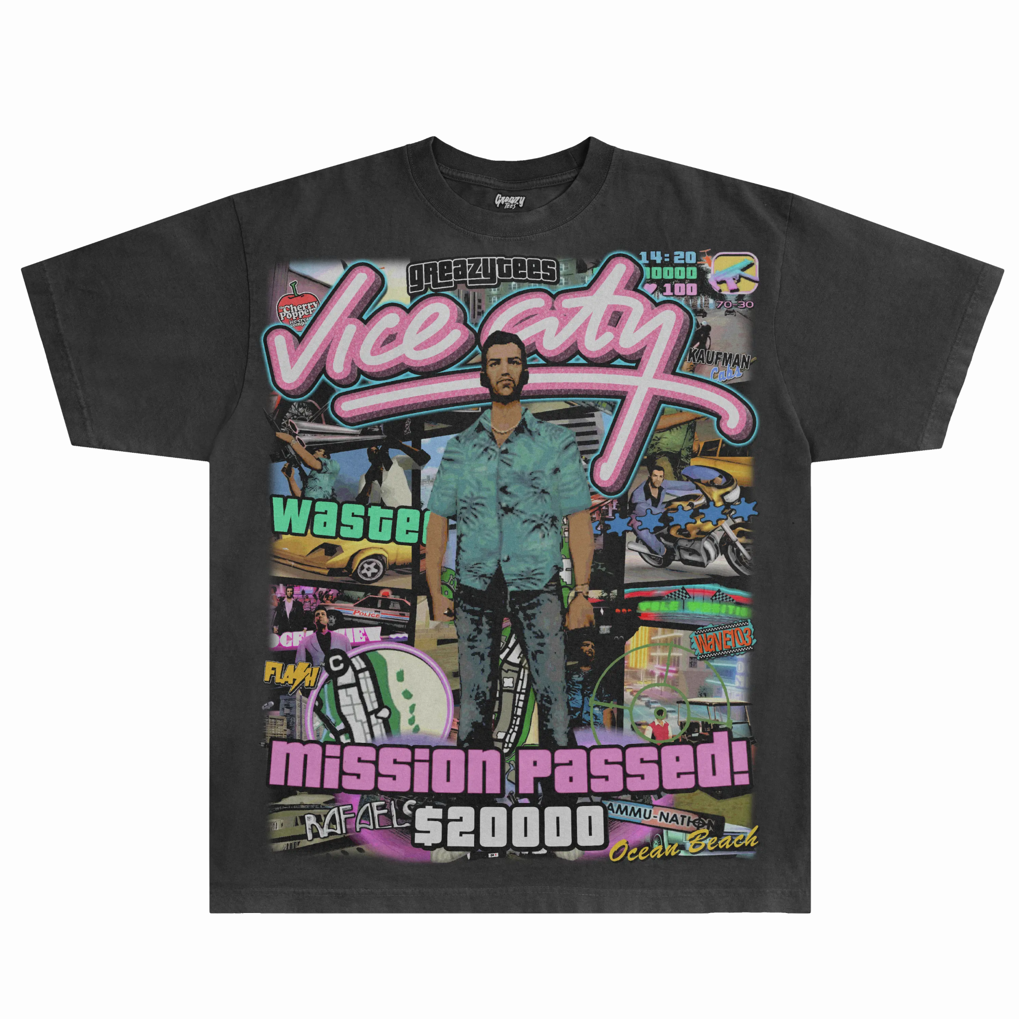 GTA Vice City Tee - Greazy Tees