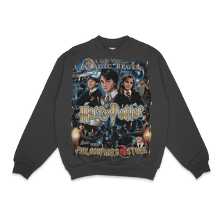 Harry Potter & The Philosopher's Stone Crewneck Sweatshirt - Greazy Tees