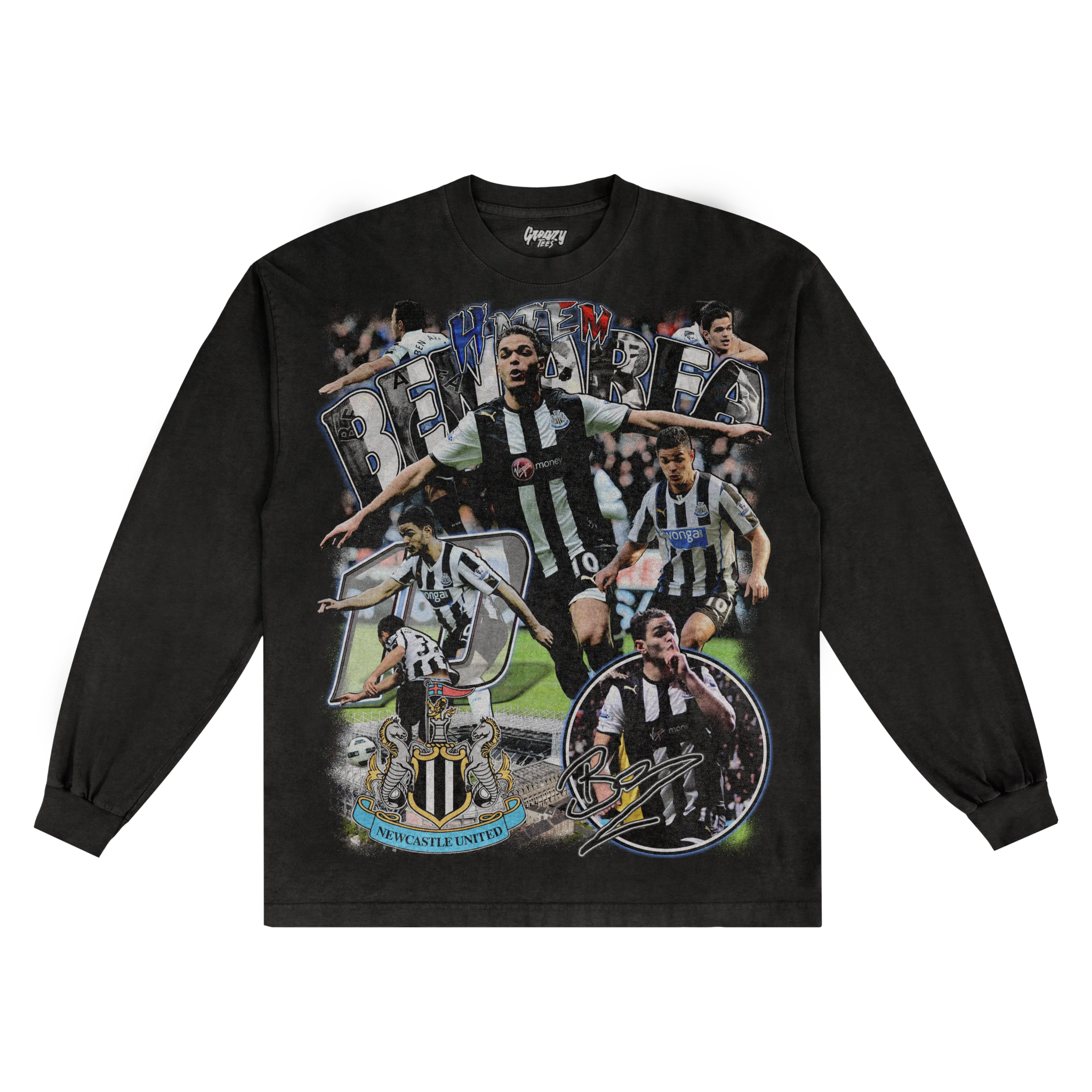 Hatem Ben Arfa Streets Won't Forget Long Sleeved Tee - Greazy Tees