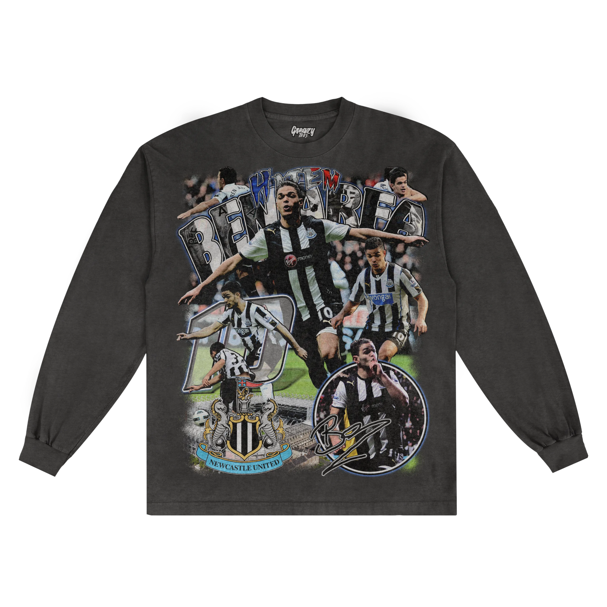 Hatem Ben Arfa Streets Won't Forget Long Sleeved Tee - Greazy Tees