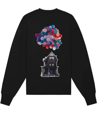 House of Balloons Sweatshirt - Greazy Tees