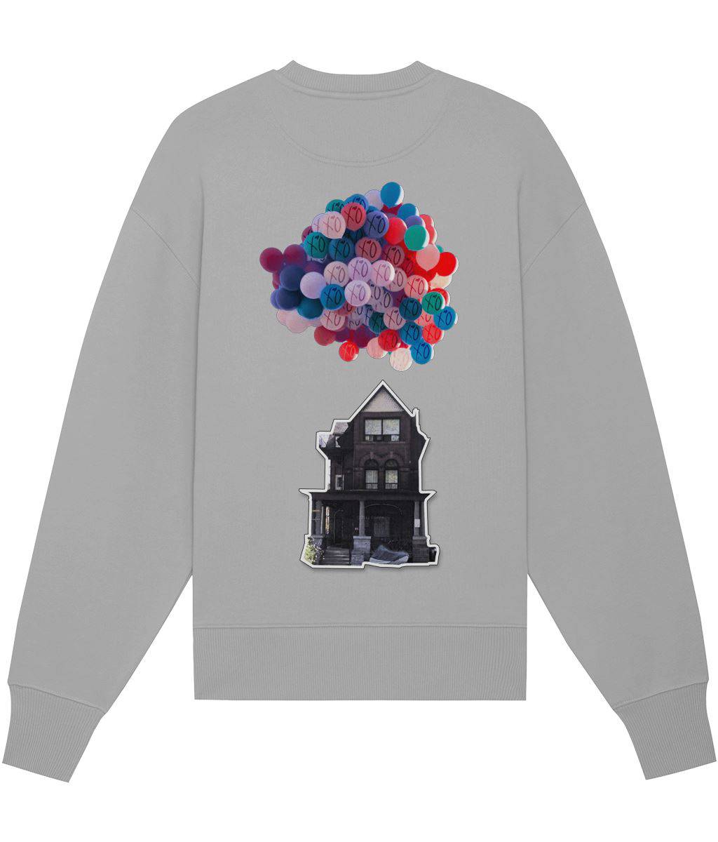 House of Balloons Sweatshirt - Greazy Tees