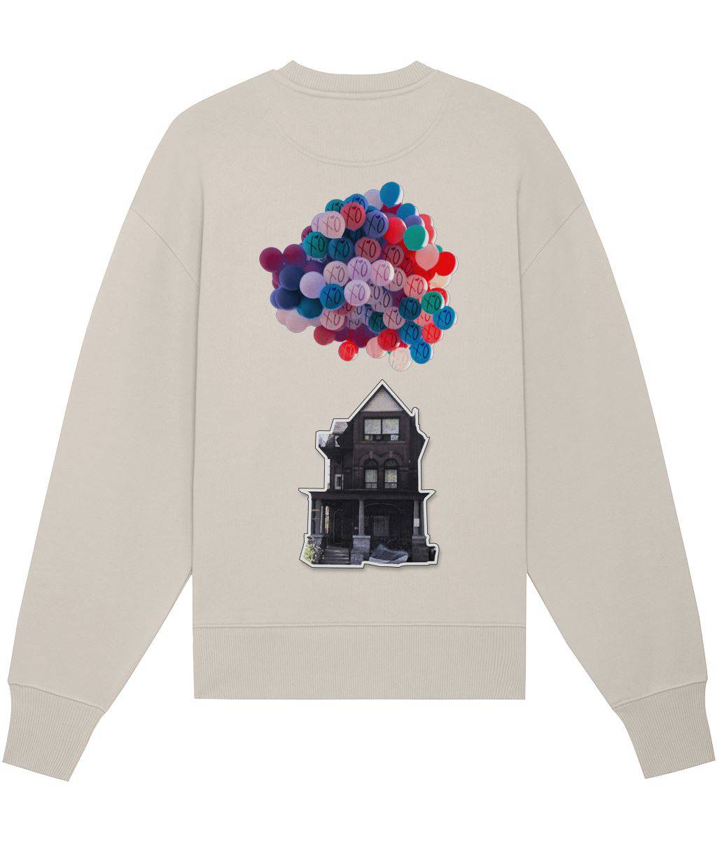 House of Balloons Sweatshirt - Greazy Tees